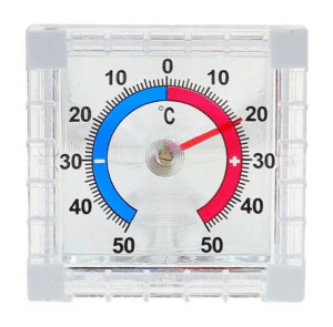 TERMOMETR ZEWNĘTRZNY ZAOKIENNY PRZYKLEJANY