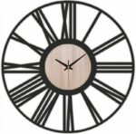 ZEGAR ŚCIENNY RZYMSKI METALOWY RETRO LOFT INDUSTRIAL 40cm
