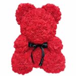 MIŚ Z RÓŻ KWIATÓW ROSE TEDDY 25cm