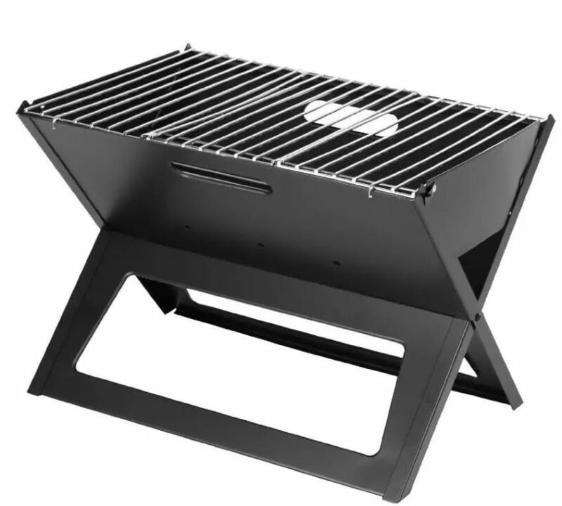 GRILL OGRODOWY WĘGLOWY PRZENOŚNY SKŁADANY
