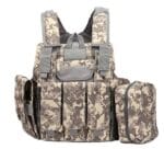 KAMIZELKA TAKTYCZNA WOJSKOWA CAMO MORO 8 KIESZENI