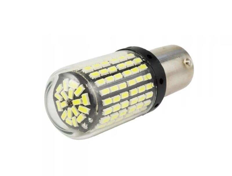 ŻARÓWKA P21W 144 LED SMD 3014 CANBUS CAN BUS BA15S 1 szt.