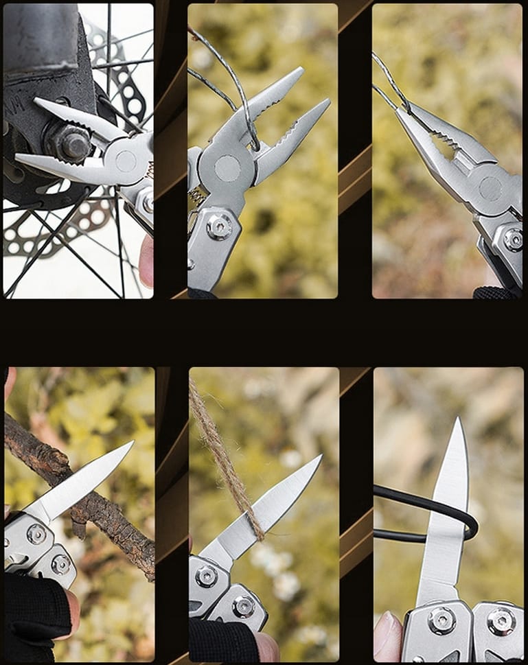 MULTITOOL NARZĘDZIE WIELOFUNKCYJNE SURVIVAL 13W1 - obrazek 4