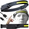LATARKA CZOŁOWA LED CZUJNIK RUCHU CZOŁÓWKA AKUMULATOR USB 41 LED