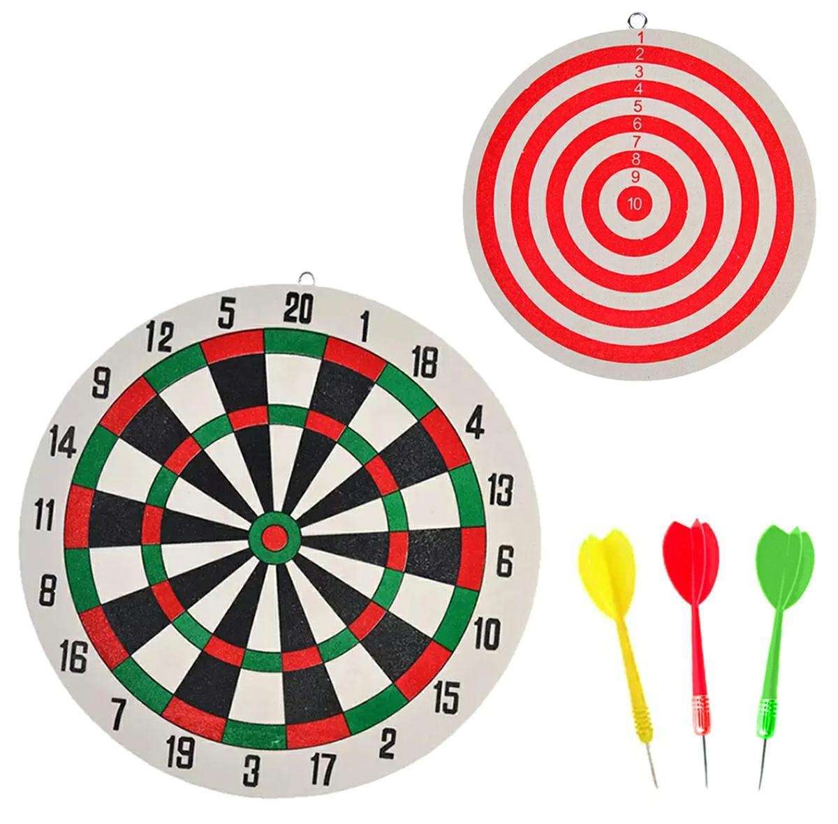 AG144E TARCZA DART DWUSTRONNA 30CM BensonsTrade ag144e-tarcza-dart-dwustronna-30cm-bensonstrade