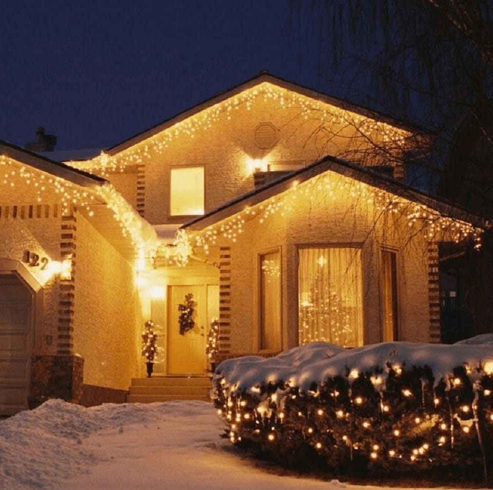 SOPLE 200 GRUBE ZEWNĘTRZNE LED LAMPKI BIAŁY CIEPŁY IP44 FLASH 8M - obrazek 4