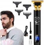 TRYMER DO STRZYŻENIA GOLENIA WŁOSÓW BRODY MASZYNKA LCD