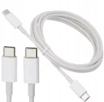 KABEL USB ŁADOWARKA DWUSTRONNY TYP-C TYPU C 2M TRANSMISJA