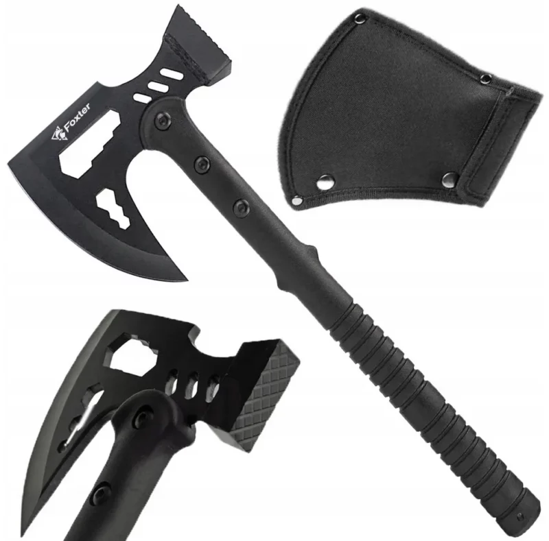TOPOREK SURVIVAL MŁOT TASAK SIEKIERA TOMAHAWK TOPÓR POKROWIEC