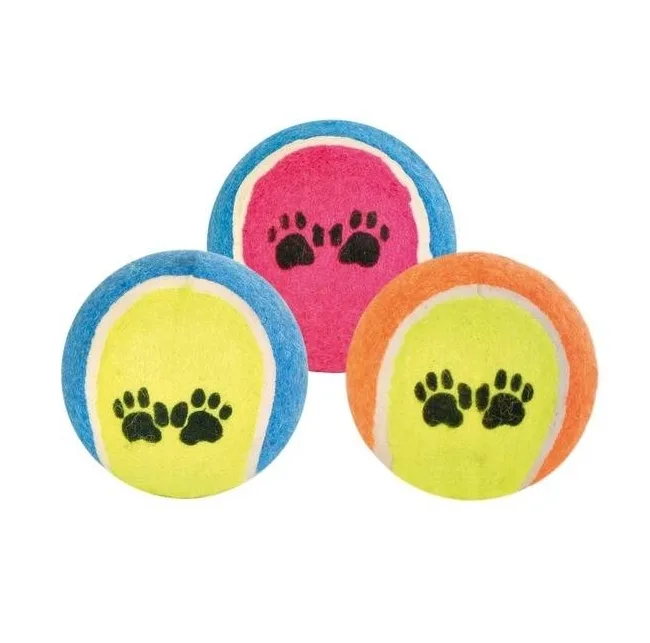ZABAWKA DLA PSA KOTA PIŁKA TENISOWA 7CM