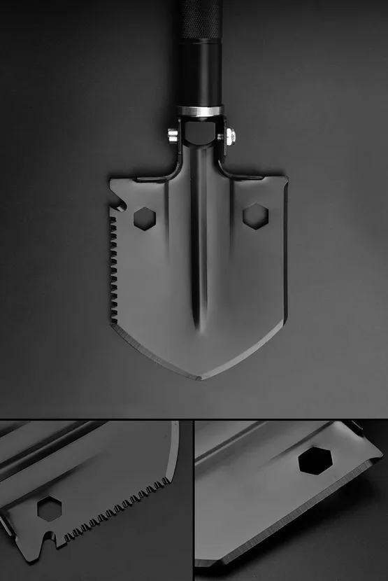 SAPERKA SURVIVAL WOJSKOWA NIEZBĘDNIK 16W1 50CM - obrazek 5