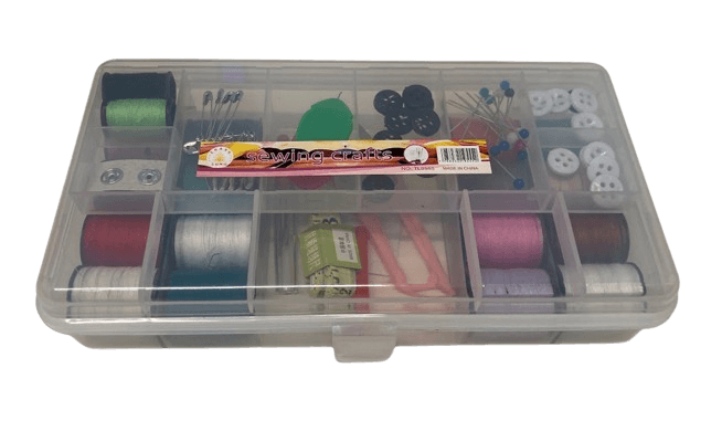 ZESTAW PRZYBORNIK KRAWIECKI DO SZYCIA 70 elementów - obrazek 2