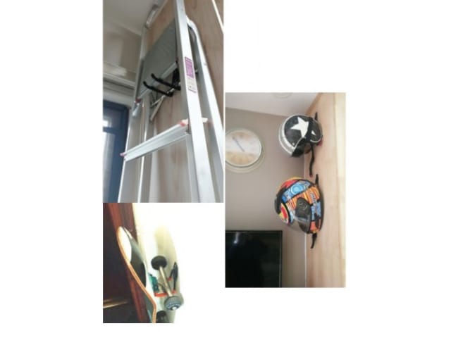 Uchwyt ścienny wieszak na rower