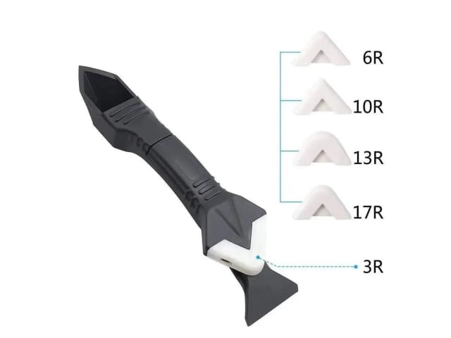Szpachelka skrobak do usuwania silikonu klej