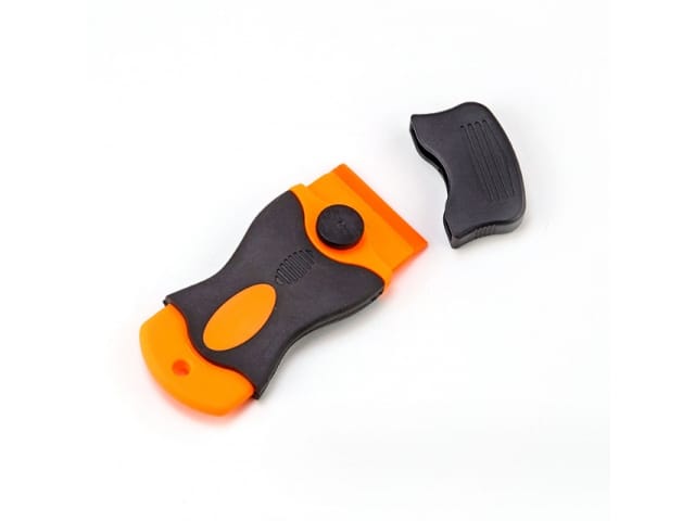 Skrobak do płyty ceramicznej + ostrza 7 szt