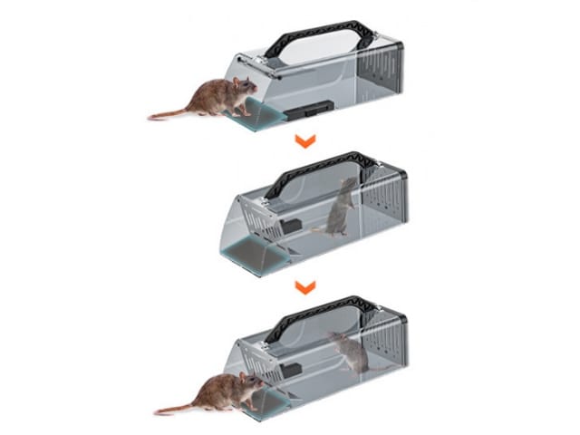 Pułapka na szczury gryzonie 30x12x9 cm