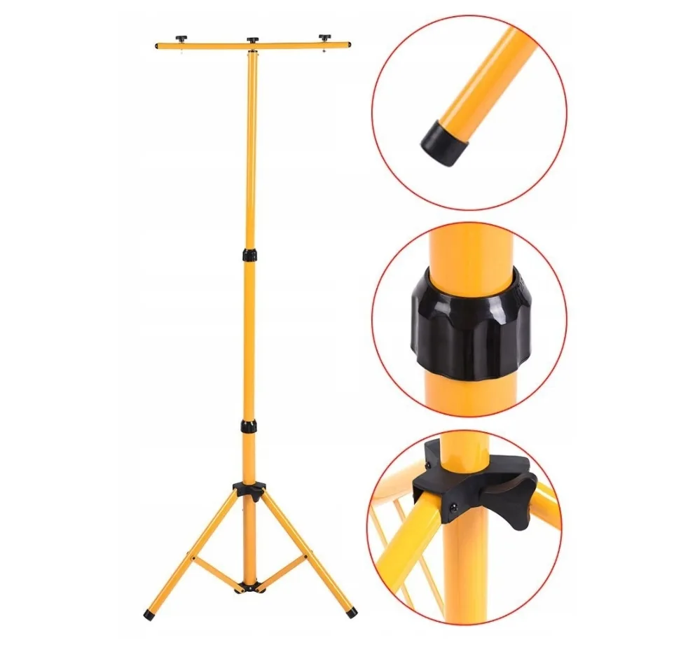 NAŚWIETLACZ LAMPA LED STATYW STOJAK ROBOCZY 200W IP66 150CM PREMIUM - obrazek 4