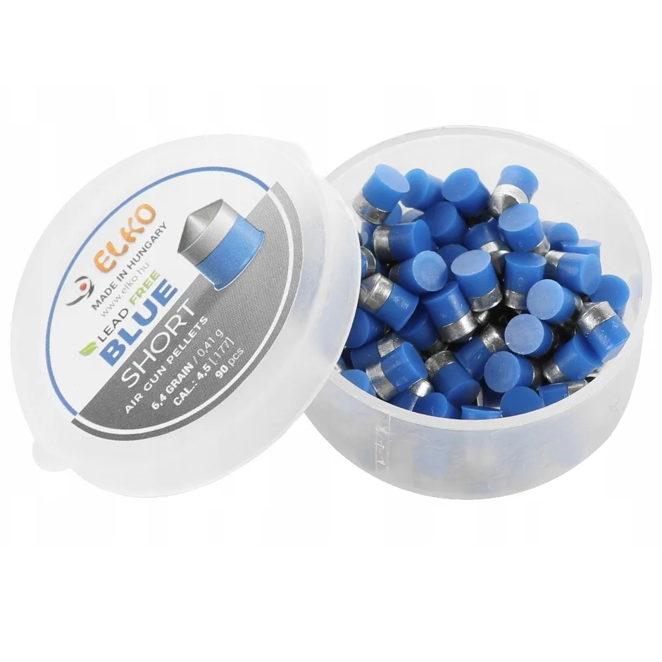 ŚRUT STALOWY TEFLOWY BEZOŁOWIOWY OSTRY ELKO BLUE NIEBIESKI 4.5 mm