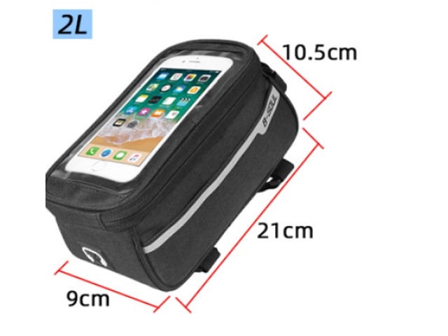 Wodoodporna torba rowerowa uchwyt na telefon