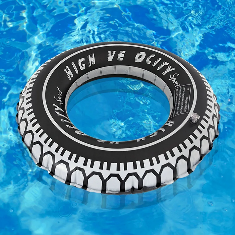 KOŁO DMUCHANE DO PŁYWANIA KÓŁKO MATERAC PONTON OPONA M 60CM - obrazek 7