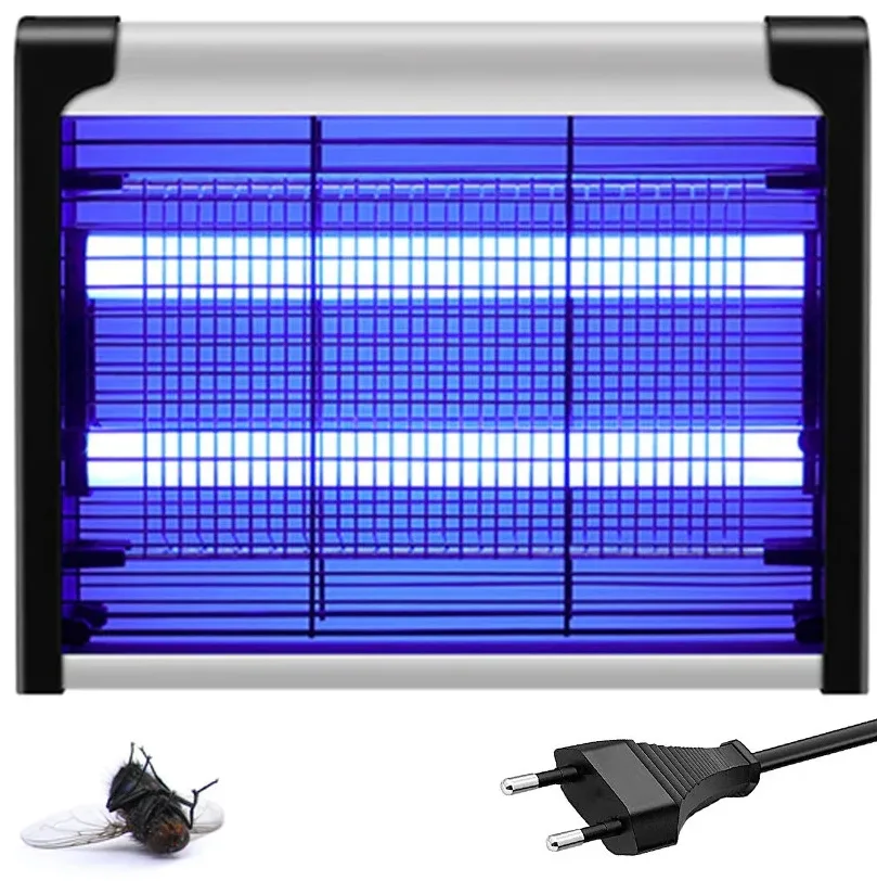 LAMPA OWADOBÓJCZA NA OWADY KOMARY MUCHY UV DUŻA WŁĄCZNIK