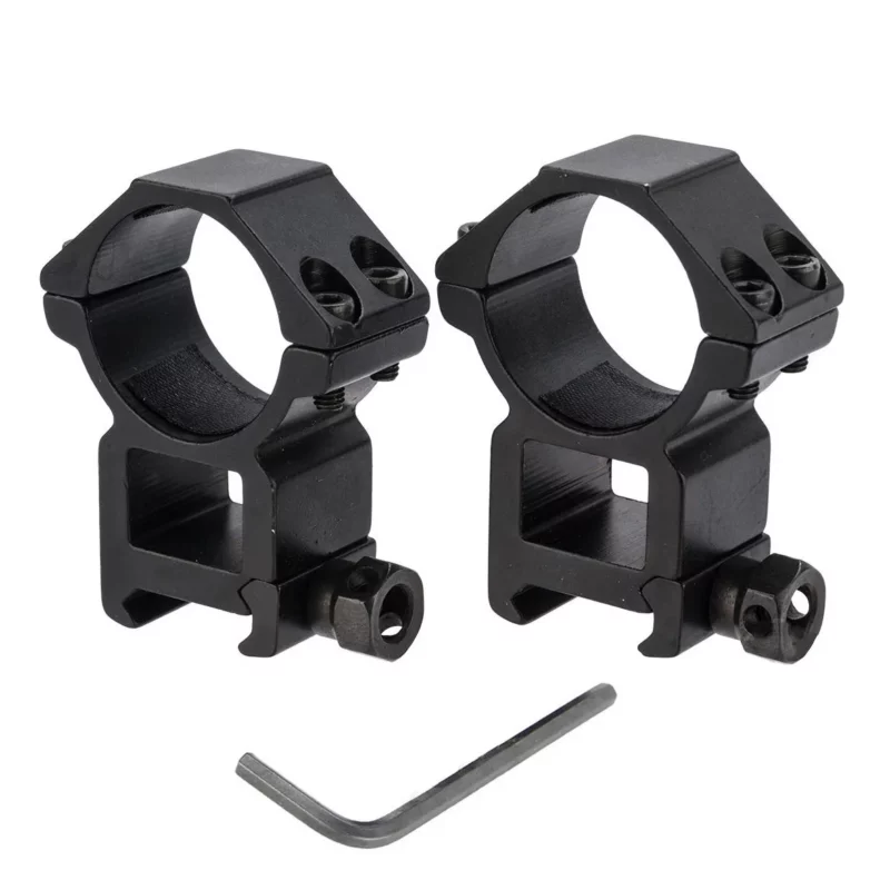 MONTAŻ LUNETY DWUCZĘŚCIOWY WYSOKI 30MM SZYNA 22MM PICATINNY