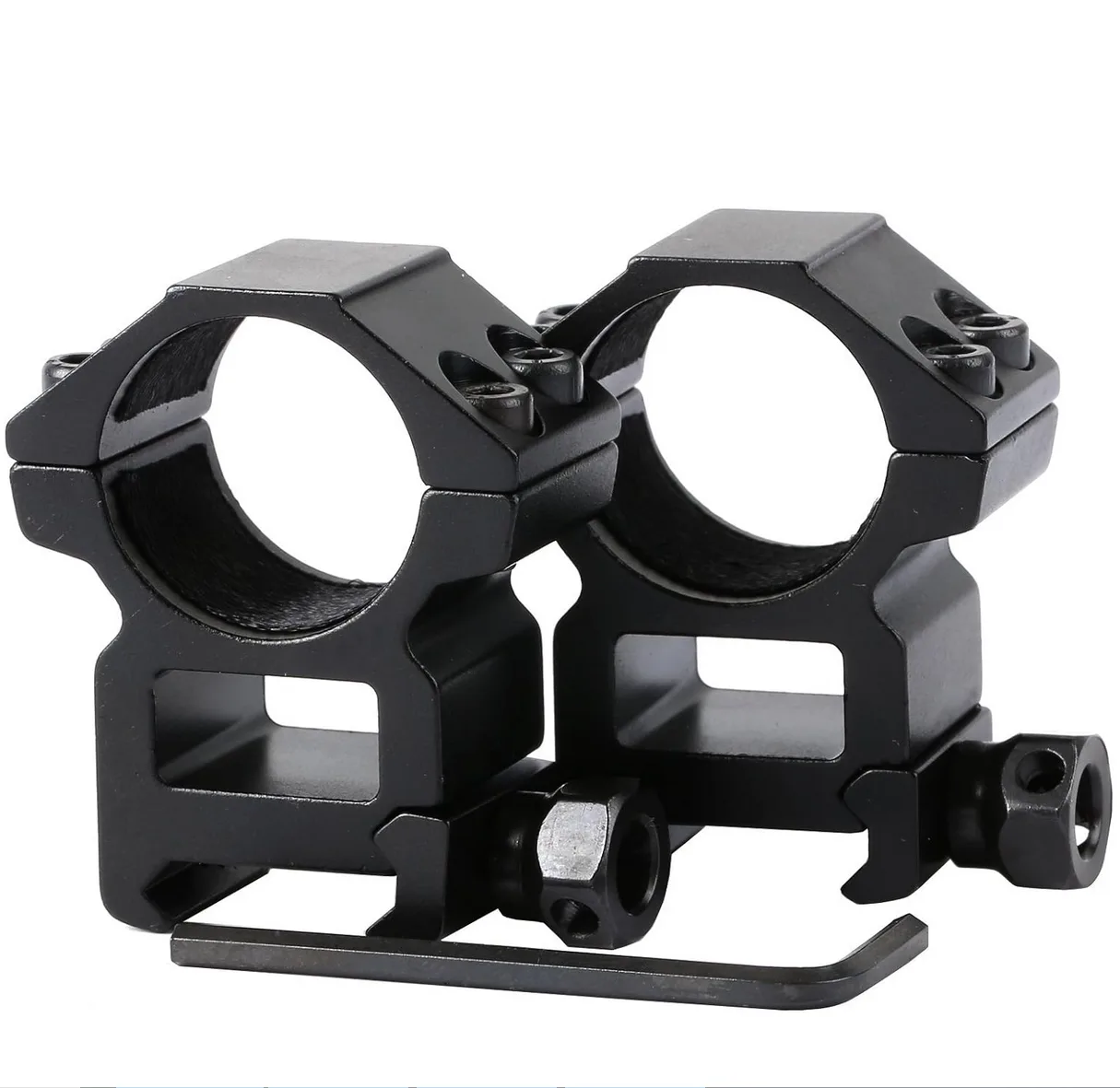 MONTAŻ LUNETY DWUCZĘŚCIOWY WYSOKI 1″ SZYNA 22MM PICATINNY