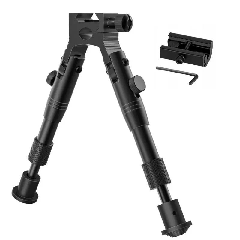BIPOD DWÓJNÓG SKŁADANY UNIWERSALNY PODPÓRKA DO BRONI + ADAPTER