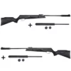 WIATRÓWKA KARABINEK SR1000S BLACK KAL. 5,5MM ŁAMANA EKP&LT;17J + SPRĘŻYNA GAZOWA VORTEX