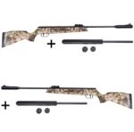 WIATRÓWKA KARABINEK SR1000S CAMO KAL. 4,5MM ŁAMANA EKP&LT;17J + SPRĘŻYNA GAZOWA VORTEX