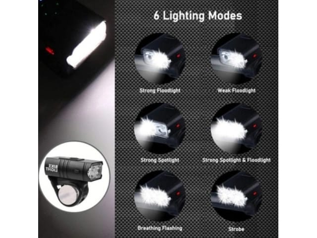 Lampka rowerowa przód+tył LED do roweru