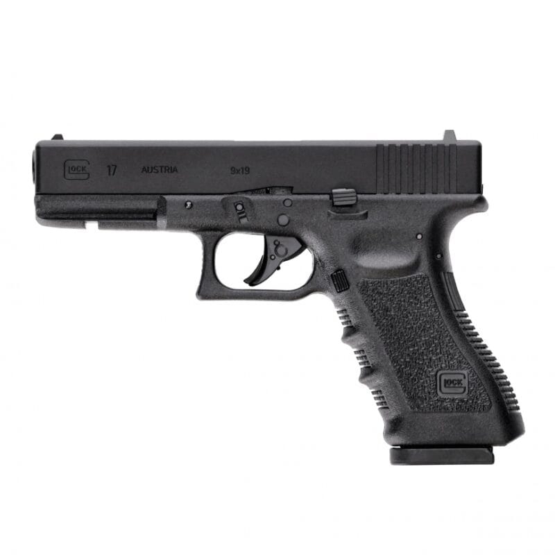 WIATRÓWKA PISTOLET GLOCK 17 GEN3 4,5MM BLOWBACK BB CO2 EKP&LT;17J