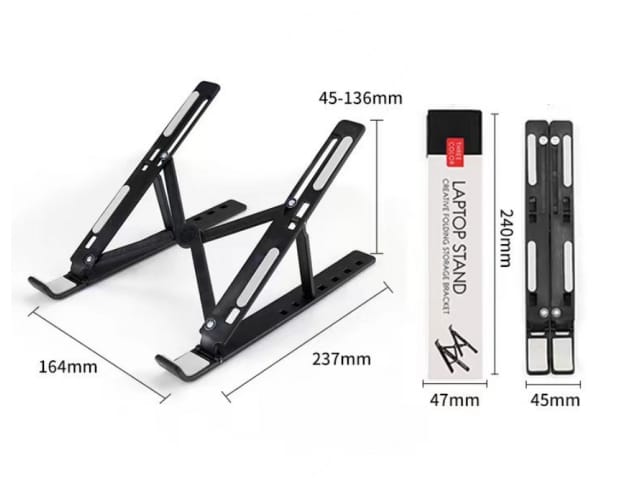 Podstawka pod laptop tablet CZARNA