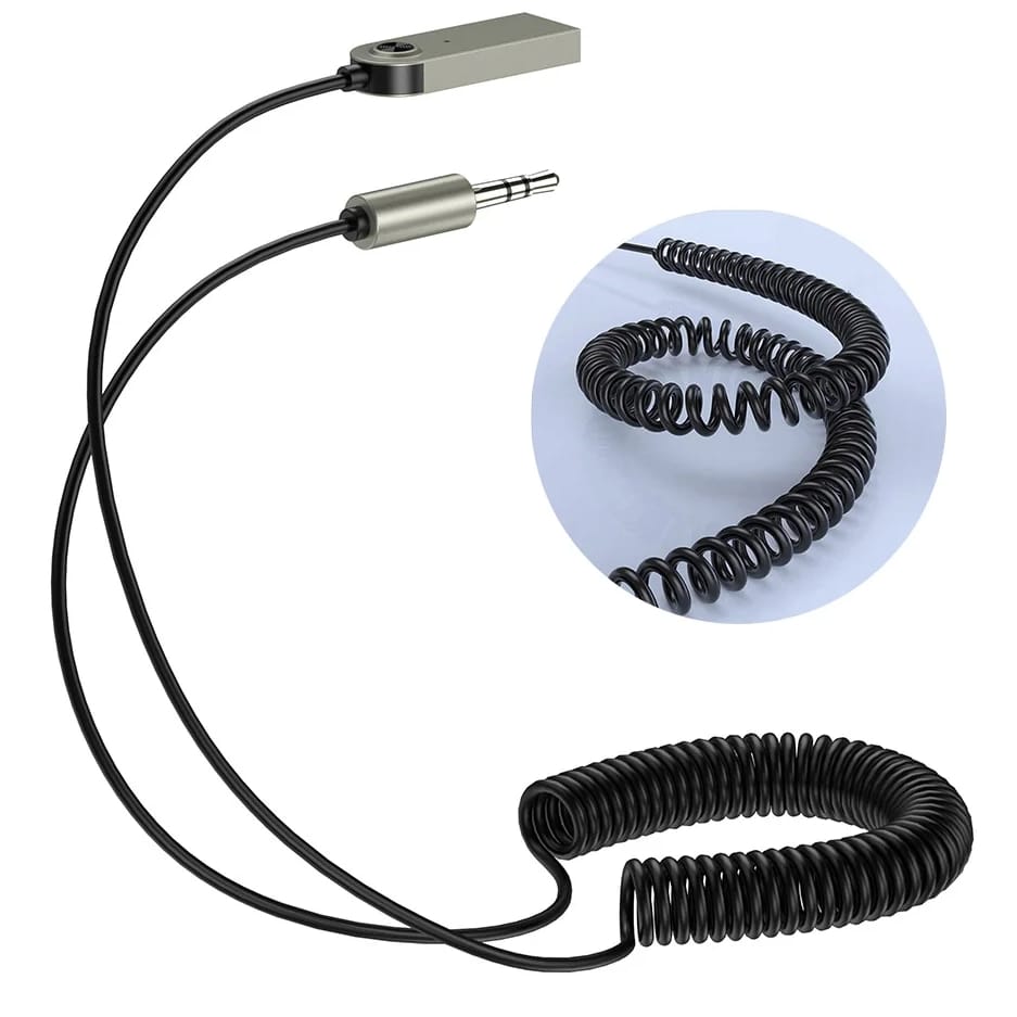 TRANSMITER ADAPTER ODBIORNIK AUDIO BLUETOOTH BT 5.3 AUX DO SAMOCHODU - obrazek 2