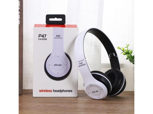 Słuchawki bezprzewodowe bluetooth p47