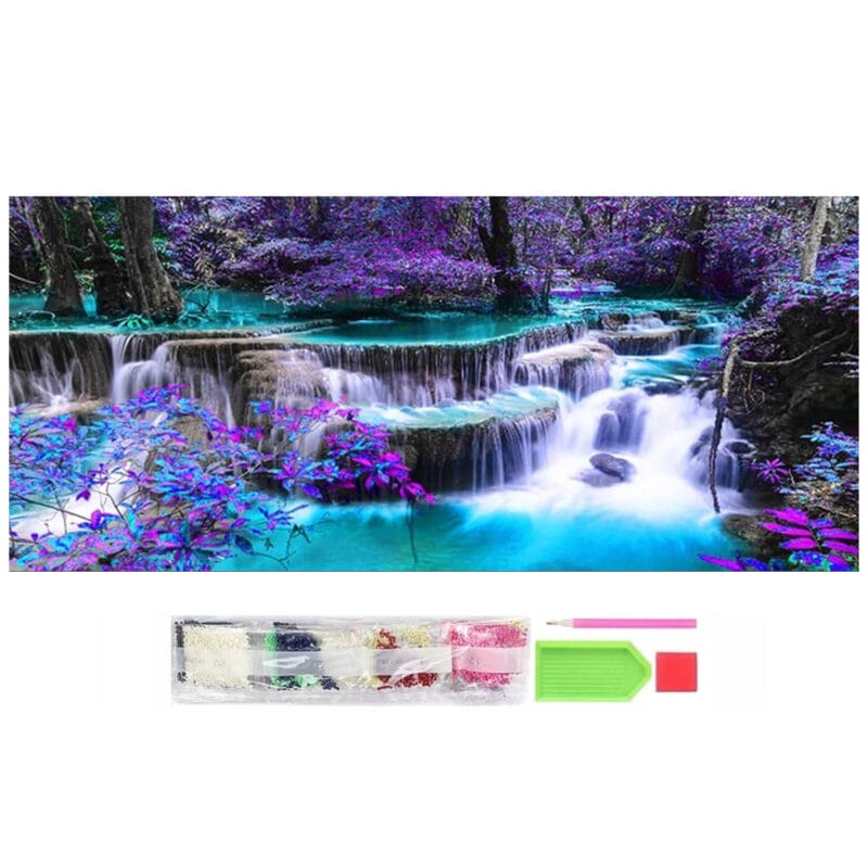 HAFT DIAMENTOWY MOZAIKA ZESTAW DIAMOND PAINTING 5D 50X100CM