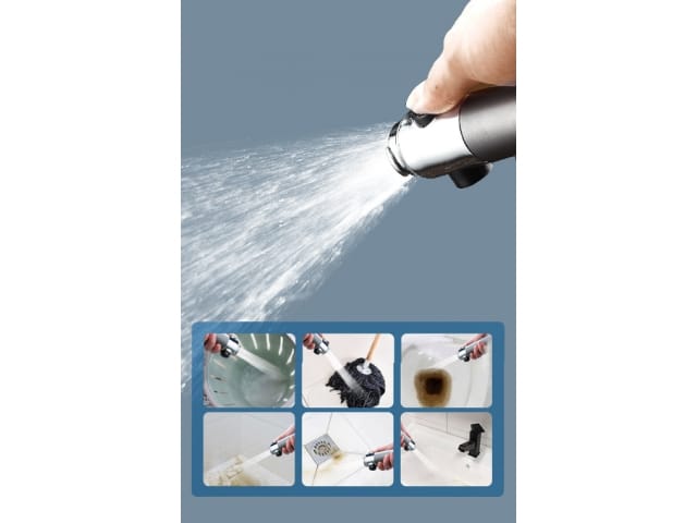 Zestaw prysznicowy słuchawka wąż PCV uchwyt