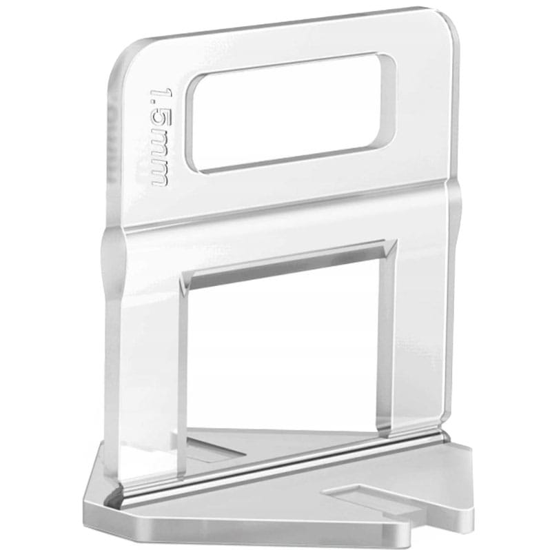 SYSTEM POZIOMOWANIA PŁYTEK KLIPSY 1,5 MM 100 SZT