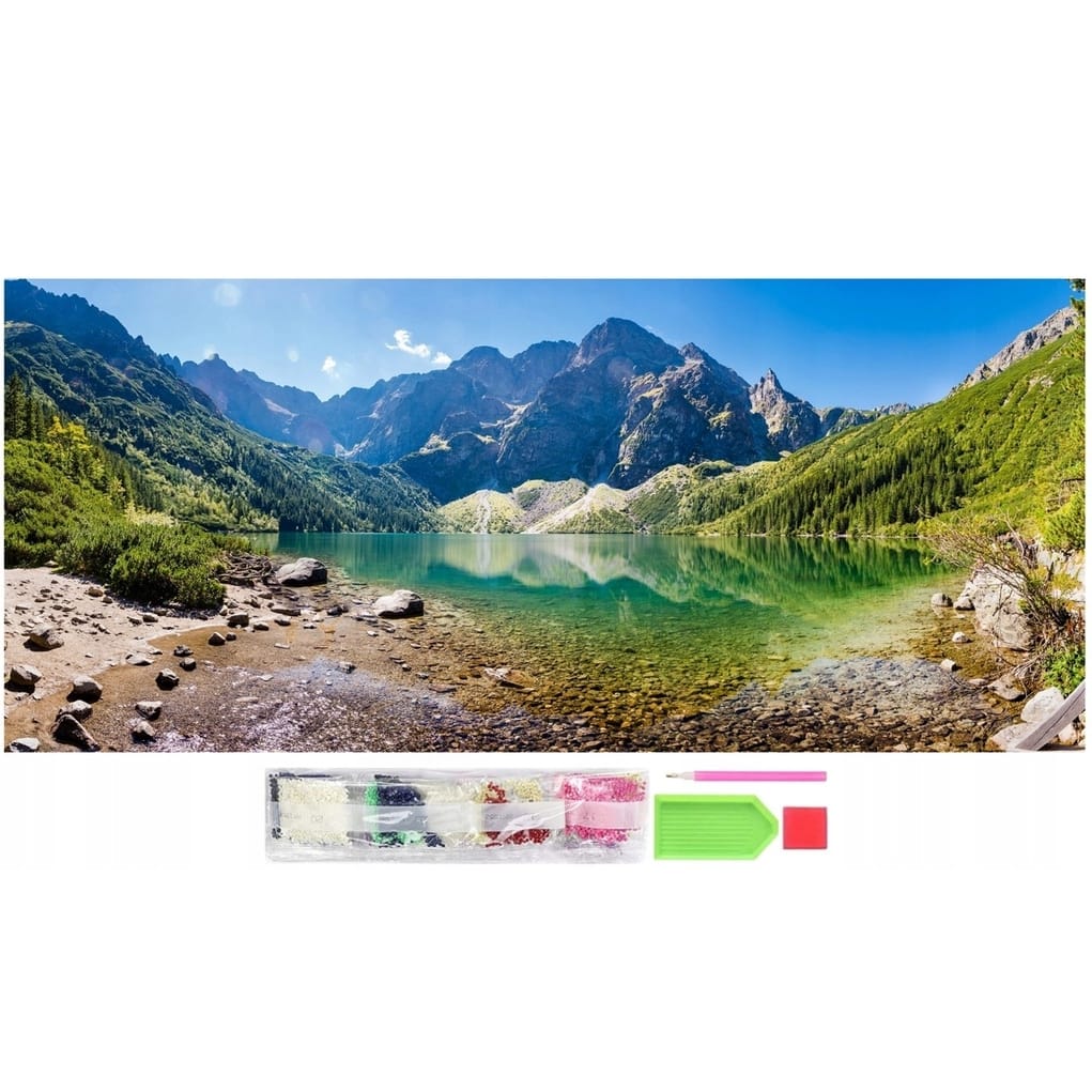 HAFT DIAMENTOWY MOZAIKA ZESTAW DIAMOND PAINTING 5D 50X120CM