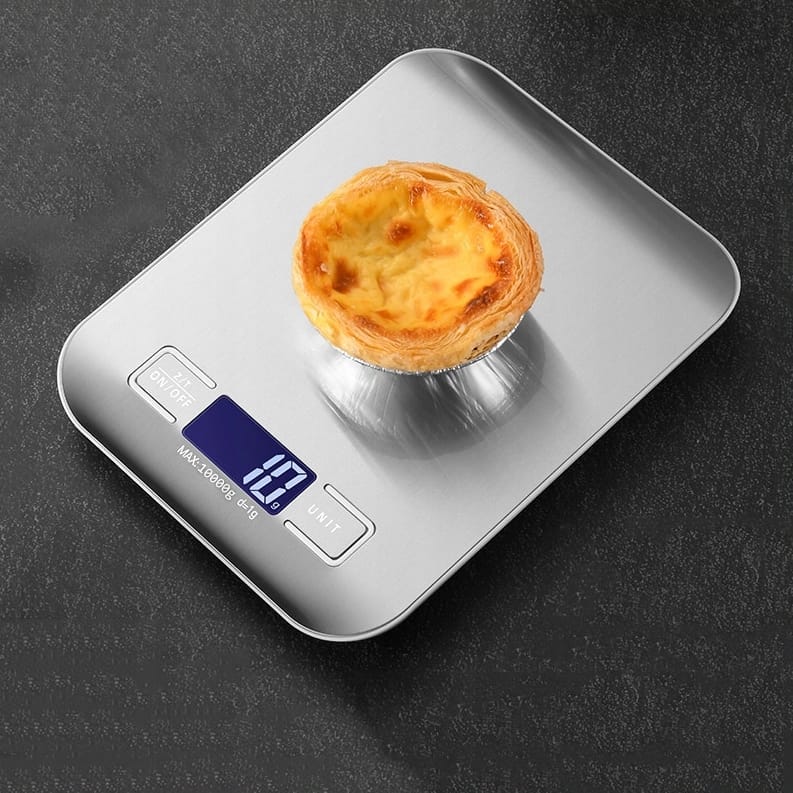 WAGA KUCHENNA JUBILERSKA ELEKTRONICZNA PŁASKA PRECYZYJNA LCD 10KG 1G - obrazek 3