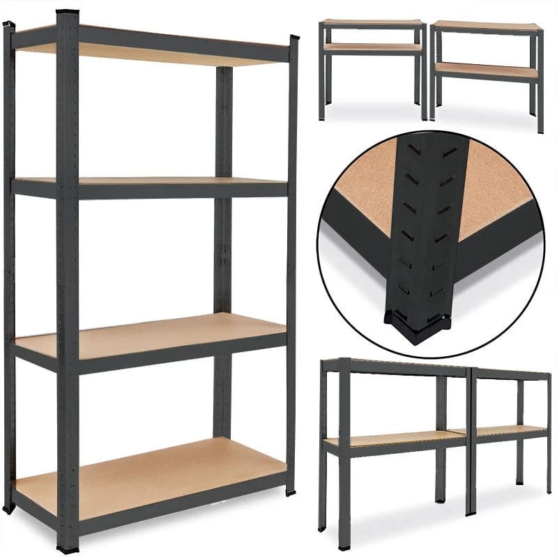rega-metalowy-magazynowy-gara-owy-czarny-4-p-ki-600kg-180x90x40