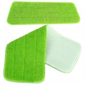 ZAPAS DO MOPA ZE SPRYSKIWACZEM PŁASKI WKŁAD GREEN 40x14 cm