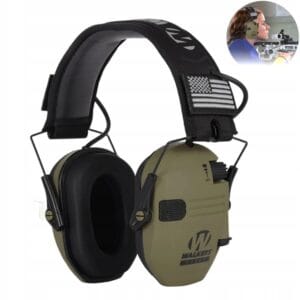 SŁUCHAWKI AKTYWNE STRZELECKIE TAKTYCZNE ELEKTRONICZNE NAUSZNIKI OCHRONNIKI SŁUCHU PRZECIWSZUMOWE
