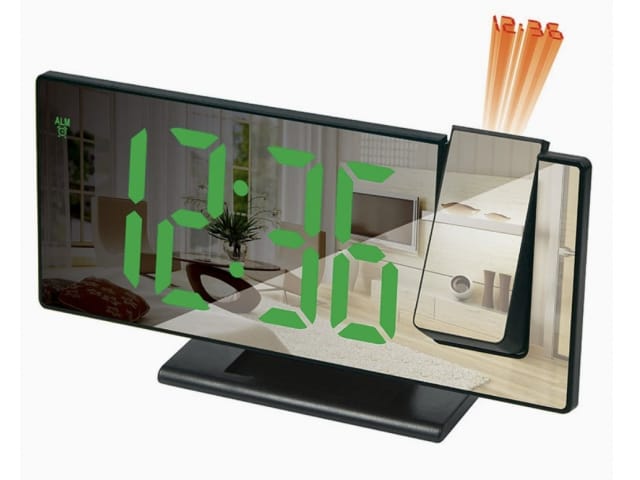 Zegar cyfrowy elektrostatyczny LED budzik