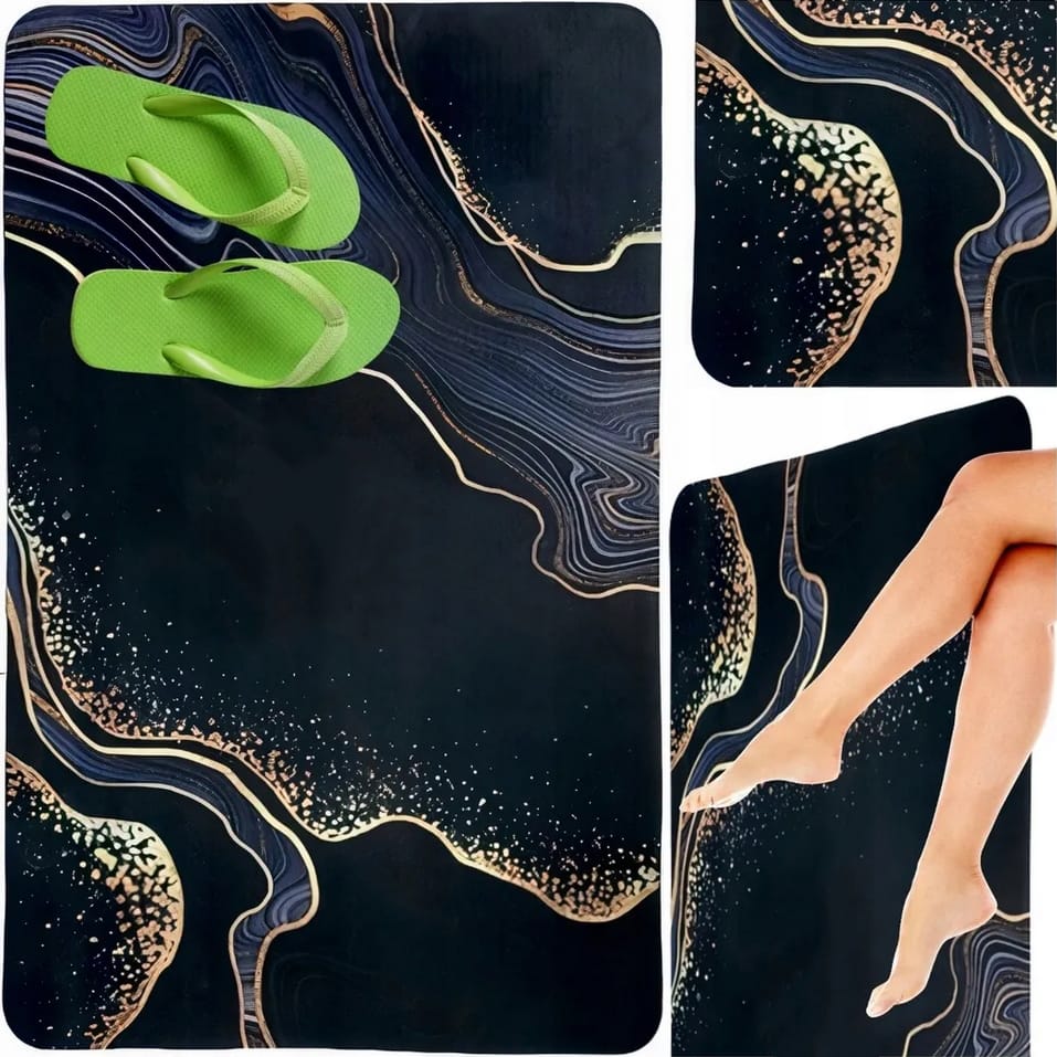 MATA ŁAZIENKOWA SZYBKOSCHNĄCA MIĘKKA CHŁONNA DYWANIK DO ŁAZIENKI 50X80CM