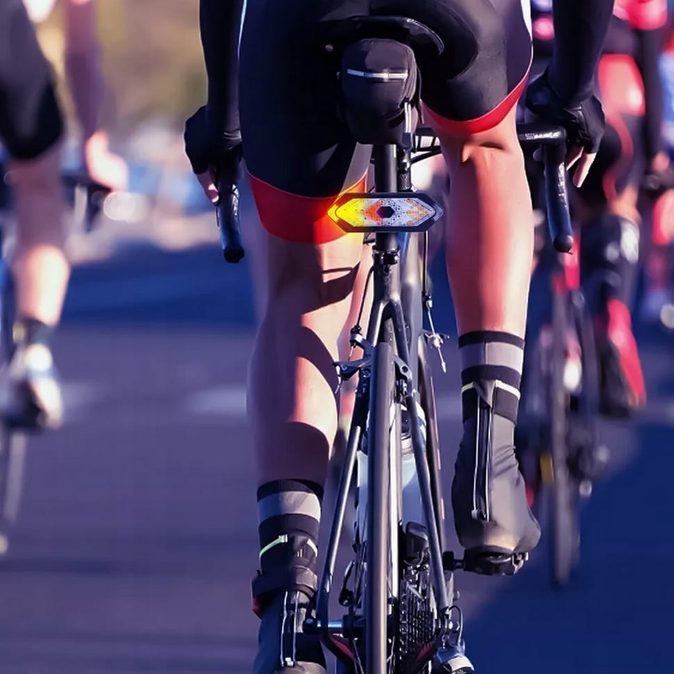 LAMPKA ROWEROWA LED PRZÓD TYŁ WODOODPORNA USB ZESTAW - obrazek 6