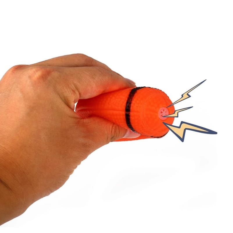 ZABAWKA DLA PSA GRYZAK PIŁKA PISZCZAŁKA 10CM - obrazek 4