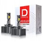 ŻARÓWKA SAMOCHODOWA LED D1S XENON ŻARÓWKI SAMOCHODOWE CANBUS 6000K 80W BOX ZESTAW 2SZT