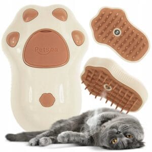 SZCZOTKA PAROWA DLA KOTA PSA ZWIERZĄT ELEKTRYCZNA DO PIELĘGNACJI SIERŚCI