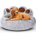 PREMIUM LEGOWISKO DLA PSA KOTA MATA KOJEC POSŁANIE MIĘKKA PODUSZKA SHAGGY XXL 75CM